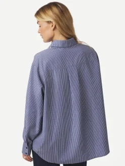 Neo Noir Dalma B Stripe Stone Skjorte, , 38-Dame Bluser & Skjorter