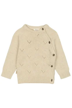 Petit Piao Daqa Fold OverKnit Cardigan, , 80 cm-Børn Cardigans