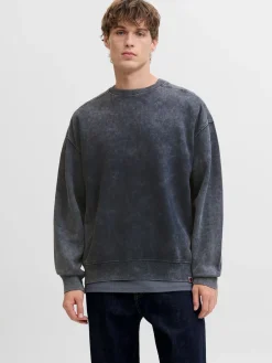 R.D.D. Royal Denim Division Dawson Overdye Crew Neck Sweatshirt, , XXL- Sweatshirts & Trøjer