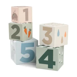 Outlet Deer Friends 5-pak Stableklodser Børn Legetøjsfigurer & Klodser|Babylegetøj