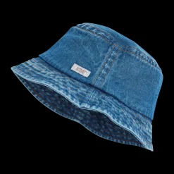 Huttelihut Denim Bøllehat, , 4-6 år-Børn Huer & Hatte