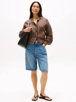Clearance Denim Bermuda Shorts, , 28 Dame Shorts
