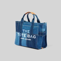 Marc Jacobs Denim Small Tote Crossbody,-Dame Håndtasker|Crossovers & Skuldertasker