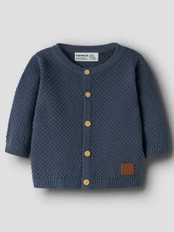 Hot Denver Langærmet Cardigan, , 86 cm Børn Cardigans