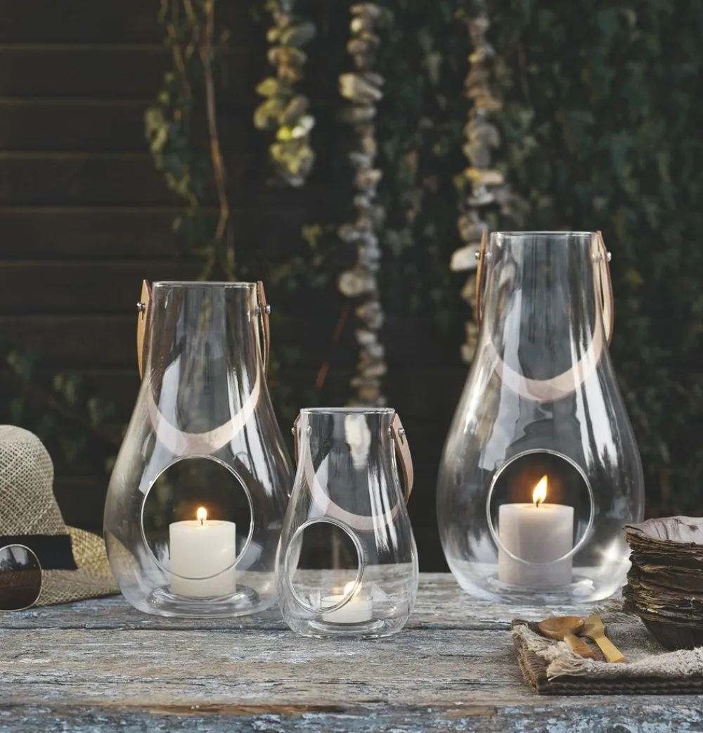 Holmegaard Design With Light Lanterne, , 15,5x25x15,5 cm- Lanterner & Lyskæder|Udendørslamper