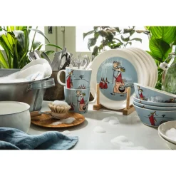 Moomin Arabia Desserttallerken, , Ø19 cm- Tallerkener