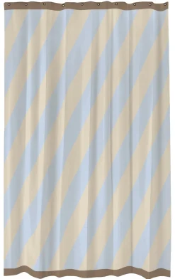 Mette Ditmer Diagonal Badeforhæng, , 150x200 cm- Bademåtter & Forhæng