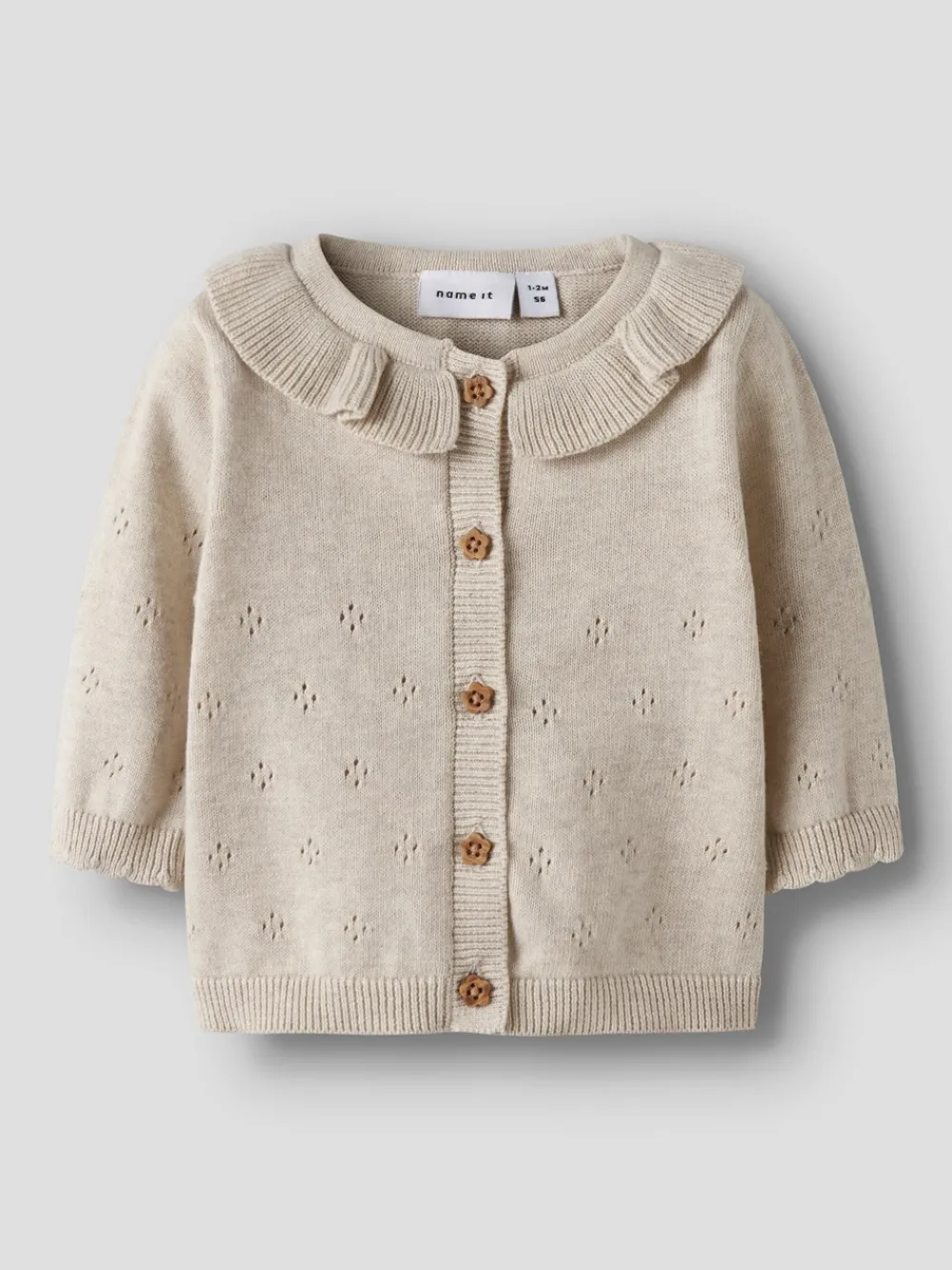 Discount Diame Langærmet Cardigan, , 86 cm Børn Cardigans