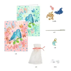 Djeco Dig & Mig Himlen Perlearmbånds DIY Kit-Børn Kreativ Leg