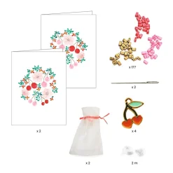 Outlet Dig & Mig Kirsebær DIY Kit Børn Kreativ Leg
