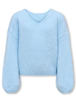 Clearance Dinea Reversible Striktrøje, , 134-140 cm Børn Strik & Sweatshirts