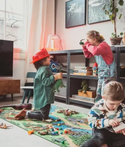 Hot Dino Verden Legetæppe Børn Dekoration