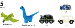 BRIO Dinosaur Batteridrevet Tog-Børn Tog, Biler & Skibe