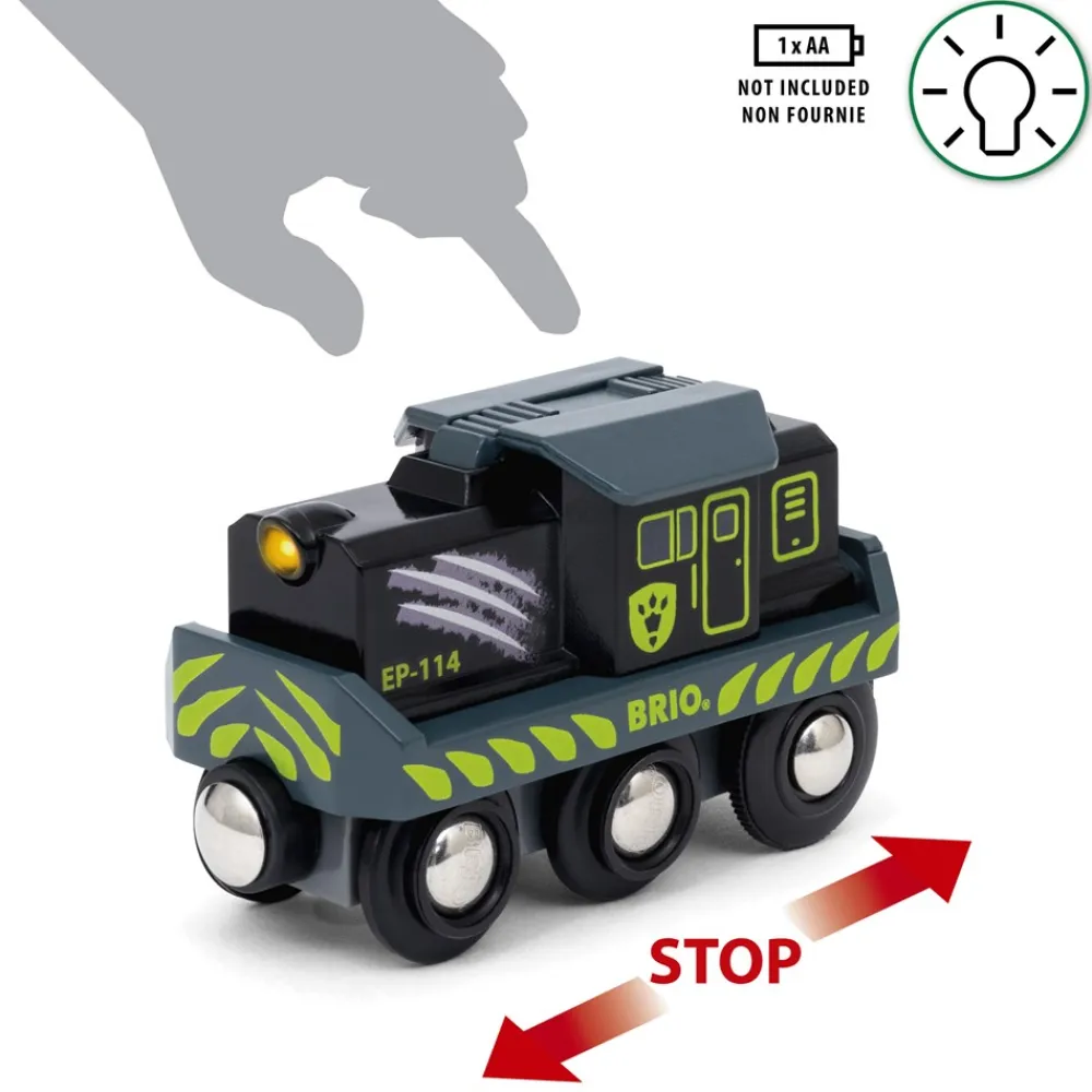 BRIO Dinosaur Batteridrevet Tog-Børn Tog, Biler & Skibe