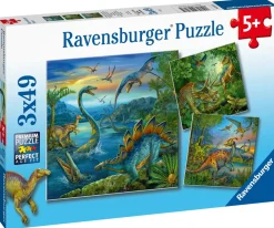 Sale Dinosaur Facination Puslespil Børn Spil & Puslespil