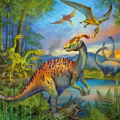 Sale Dinosaur Facination Puslespil Børn Spil & Puslespil