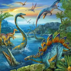 Sale Dinosaur Facination Puslespil Børn Spil & Puslespil