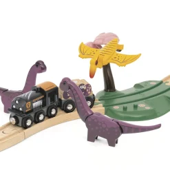 Hot Dinosaur Togbanesæt Børn Tog, Biler & Skibe