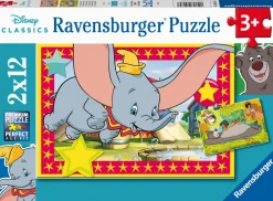 Best Disney Animals: Dumbo & Mowgli Puslespil Børn Spil & Puslespil