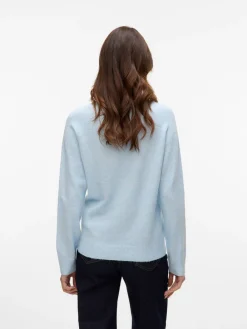Vero Moda Doffy LS Striktrøje, , M-Dame Strik & Sweatshirts