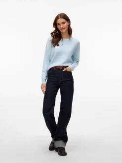 Vero Moda Doffy LS Striktrøje, , M-Dame Strik & Sweatshirts