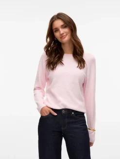 Vero Moda Doffy LS Striktrøje, , M-Dame Strik & Sweatshirts