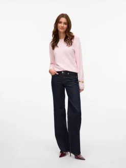 Vero Moda Doffy LS Striktrøje, , M-Dame Strik & Sweatshirts