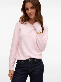 Vero Moda Doffy LS Striktrøje, , M-Dame Strik & Sweatshirts