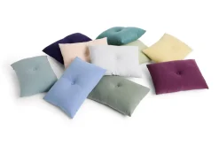 HAY Dot Cushion Linen Pude, 45x60 cm- Puder