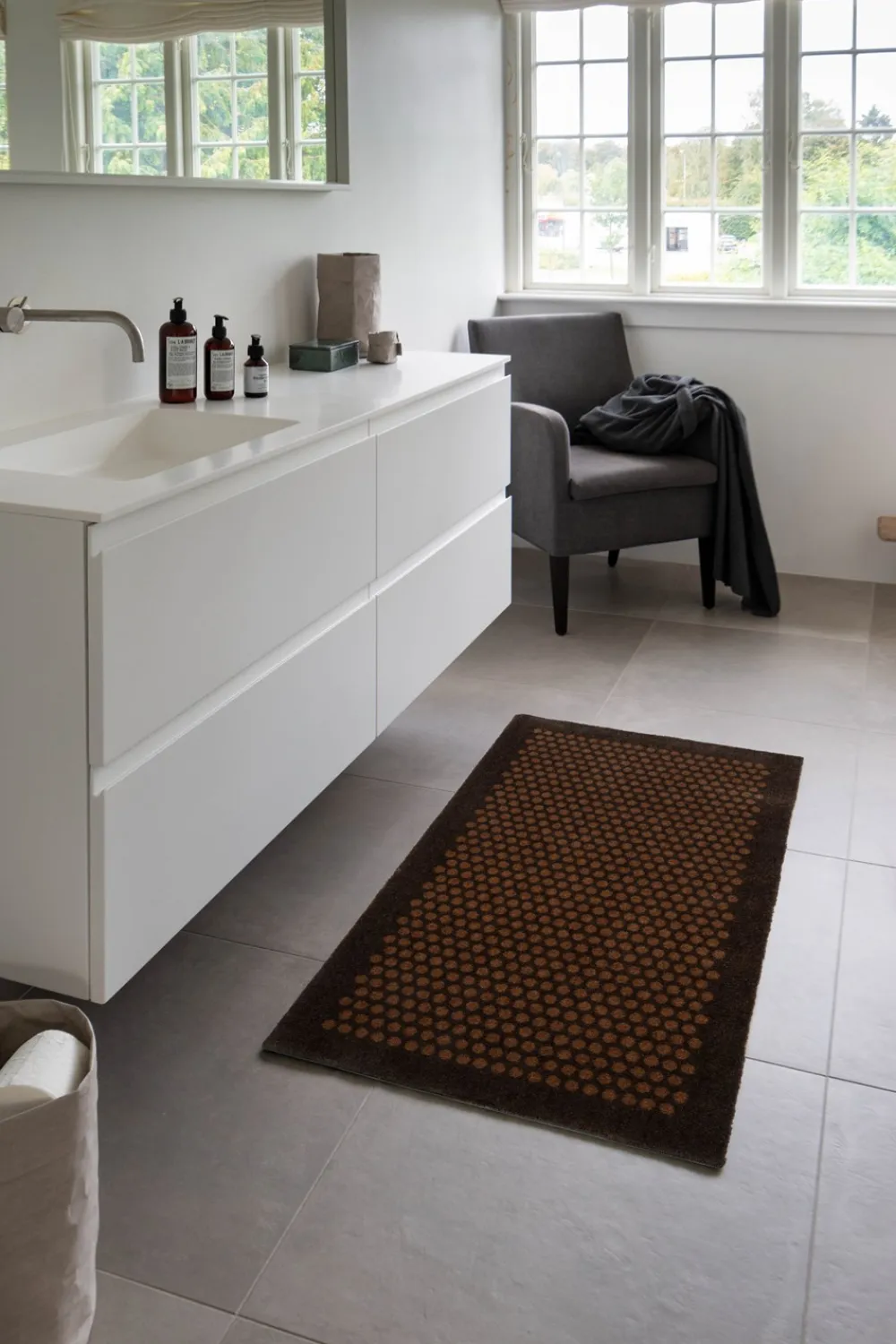 Tica Copenhagen Dot Gulvmåtte, , 67x120 cm- Gulvtæpper|Dørmåtter