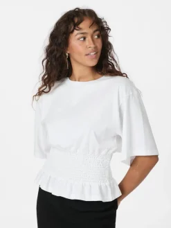 New Dray Boxy Smock T-shirt, , 36 Dame T-Shirts & Toppe