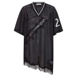 Outlet Drift Asym Lace T-shirt, , S Dame T-Shirts & Toppe