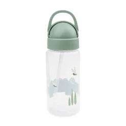 Done by Deer Drikkedunk M. Sugerør, Croco, Grøn, 350 ml-Børn Drikkedunke & Termoflasker|Drikkedunke & Madkasser