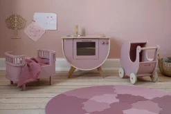 Sale Dukkevogn, Blossom Pink Børn Dukker & Tilbehør
