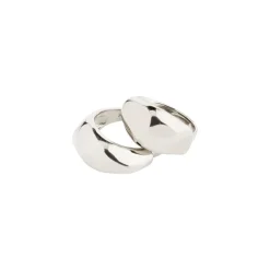 Pilgrim Dune 2-pak Ringe,-Dame Ringe