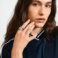 Pilgrim Dune 2-pak Ringe,-Dame Ringe