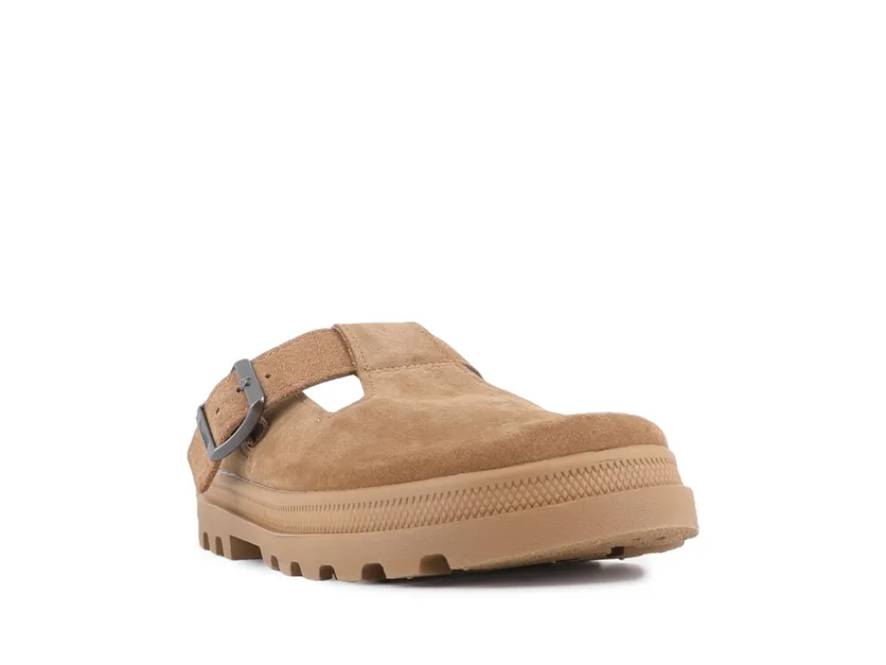 Dunelite Pyla Suede Mules, , 37 Dame Flade Sko