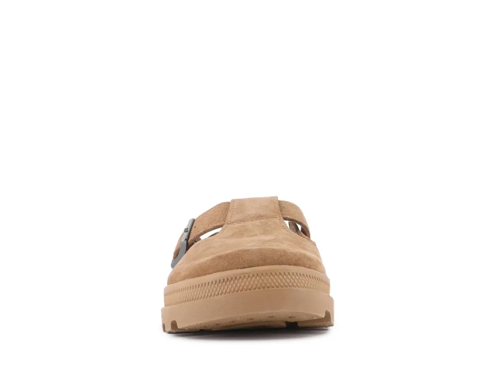 Dunelite Pyla Suede Mules, , 37 Dame Flade Sko