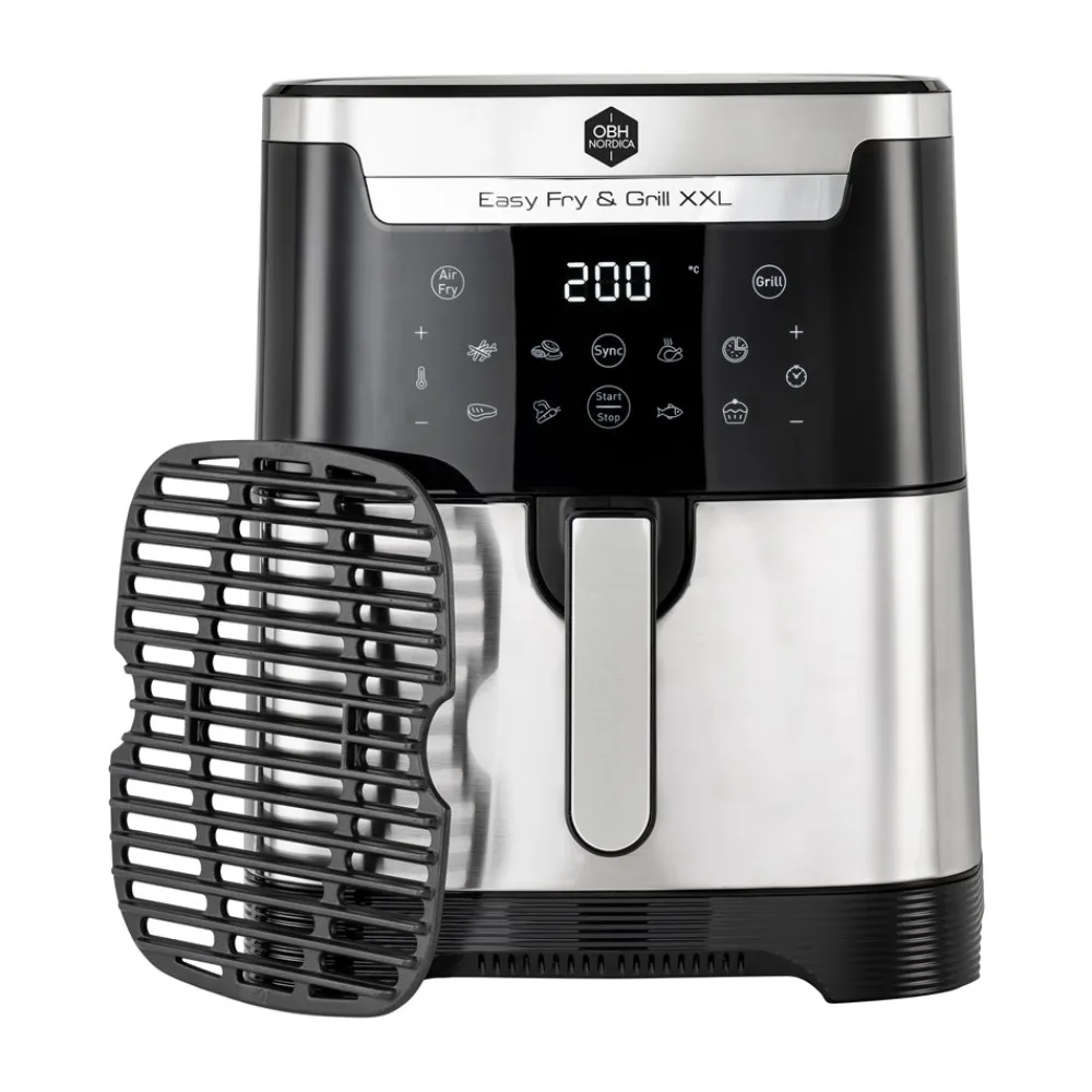 OBH Nordica Easy Fry & Grill 2-i-1 Airfryer- Køkkenmaskiner