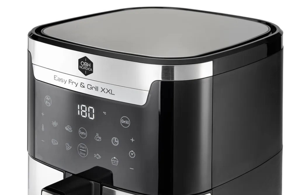 OBH Nordica Easy Fry & Grill 2-i-1 Airfryer- Køkkenmaskiner