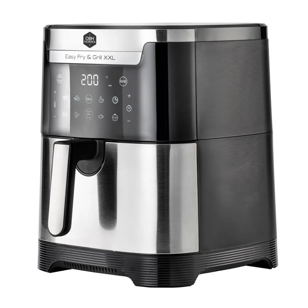 OBH Nordica Easy Fry & Grill 2-i-1 Airfryer- Køkkenmaskiner