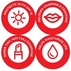 Elizabeth Arden Eight Hour Cream Lip Stick Sheer Tint SPF 15,- Læber