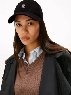 Tommy Hilfiger Elevated Kasket, , Onesize-Dame Huer & Kasketter