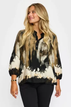Eline Bluse, , XL Dame Bluser & Skjorter