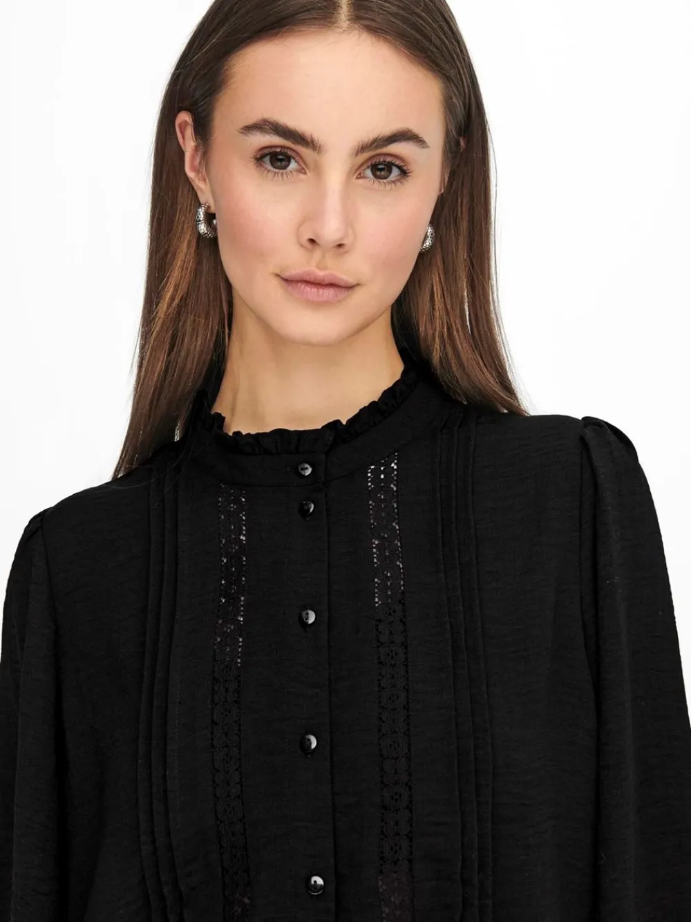 Ellis Lace Bluse, , 38 Dame Bluser & Skjorter