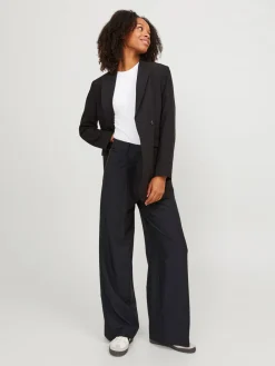 JJXX Ellis Wide Højtaljede Bukser, , S/L32-Dame Bukser & Leggings