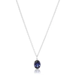 Sif Jakobs Jewellery Ellisse Carezza Halskæde, , 45 cm-Dame Halskæder