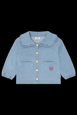 Clearance Ely Dotty Denimjakke, , 116 cm Børn Overtøj