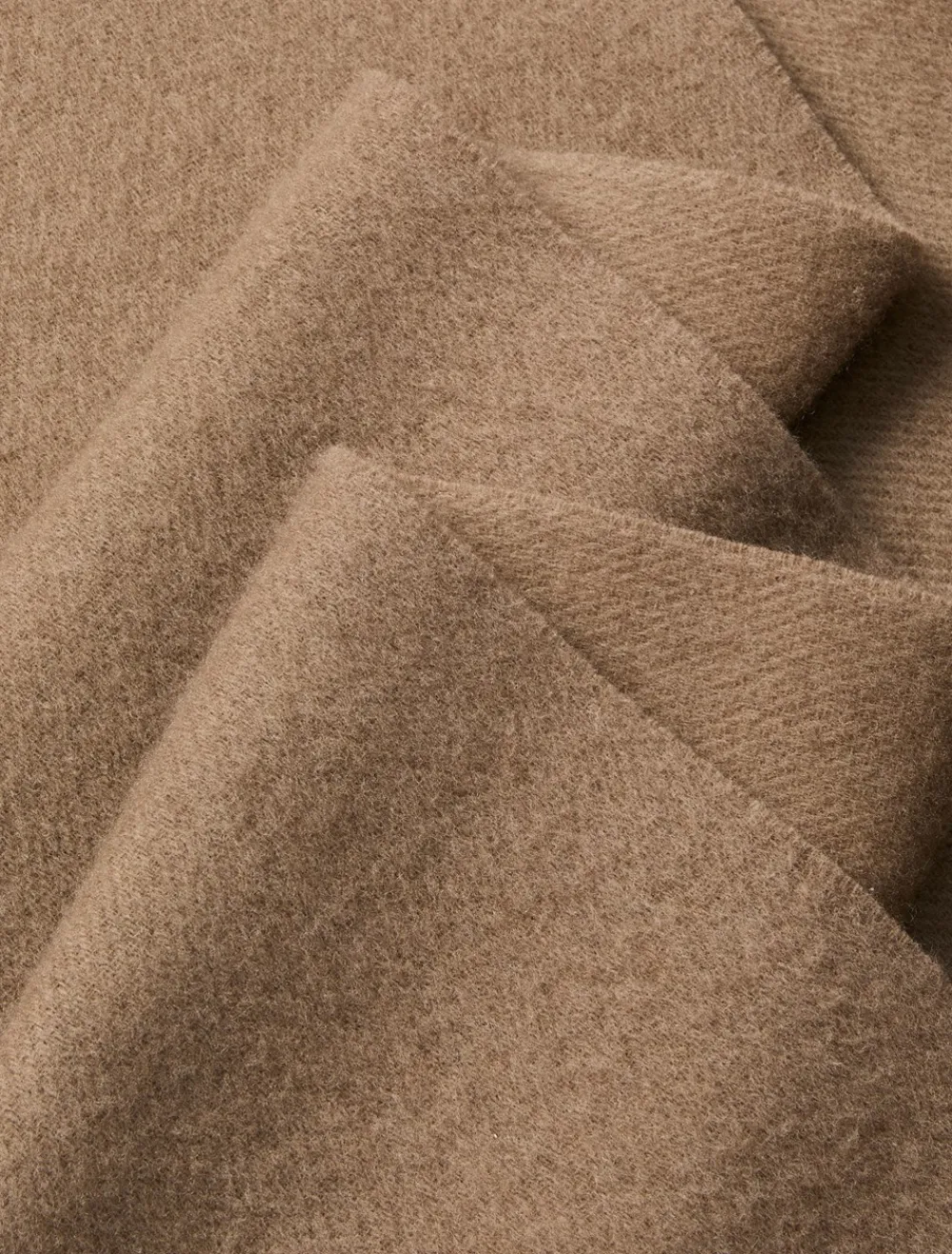 Calvin Klein Emblem Brushed Wool Tørklæde,- Halstørklæder & Handsker