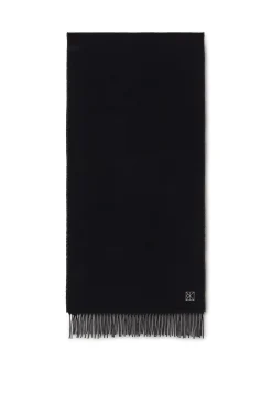 Calvin Klein Emblem 2-Tone Fringe Halstørklæde,-Dame Halstørklæder & Tørklæder